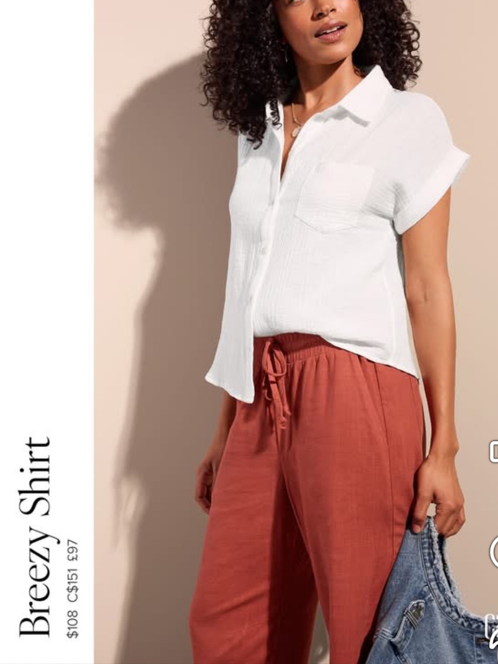 Cabi Breezy Top
